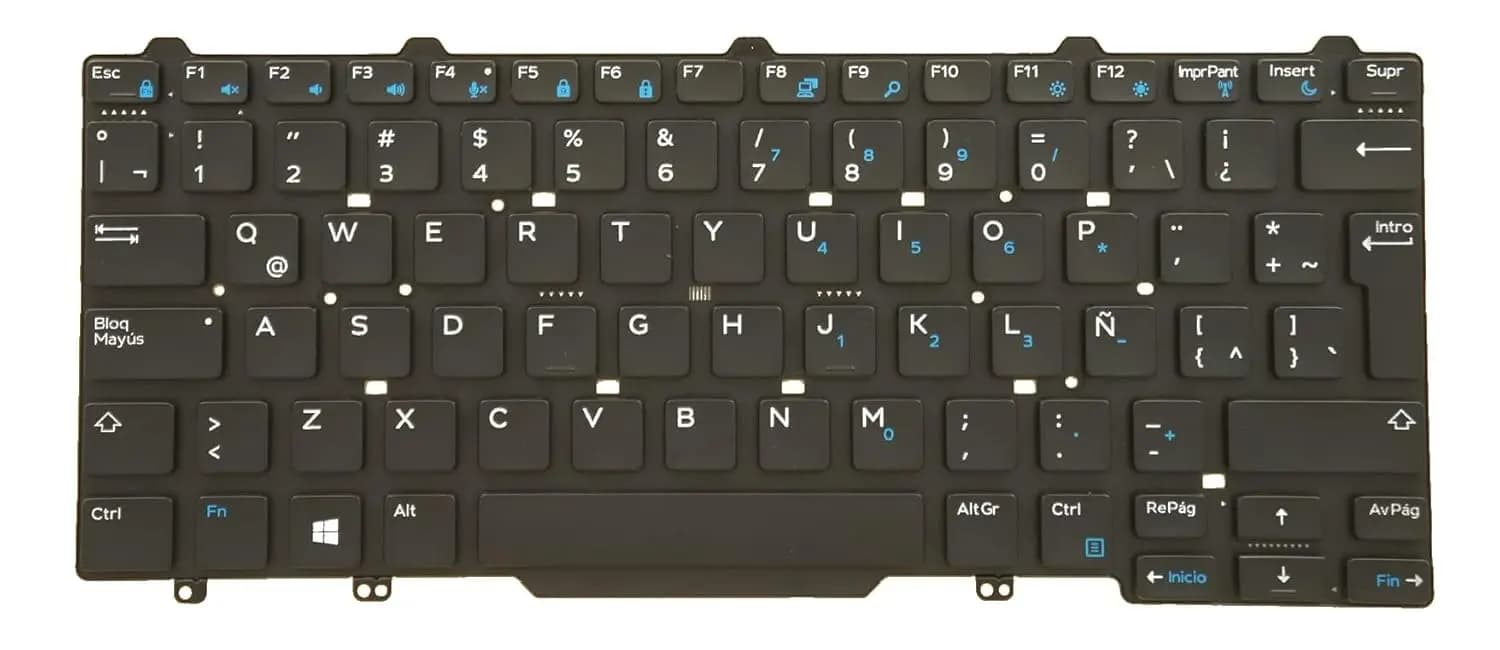 Keyboard Laptop Dell Latitude E5450 E5470 E7450 E7470 P/N 94F68 No Backlit