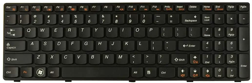 Keyboard Laptop Lenovo Ideapad G580 G580A G585 G585A P580 P585 N580 N581 N585 N586 V580 V585 Z580 Z580A Z585 Z585A