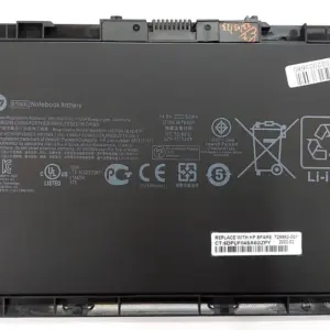 Battery Laptop HP BT04XL HP EliteBook Folio 9470 9470M 9480m Ultrabook BT04 BA06 687945 001 BA06XL 14 8V 52WH 0