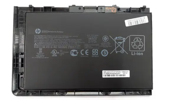 Battery Laptop HP BT04XL HP EliteBook Folio 9470 9470M 9480m Ultrabook BT04 BA06 687945 001 BA06XL 14 8V 52WH 0