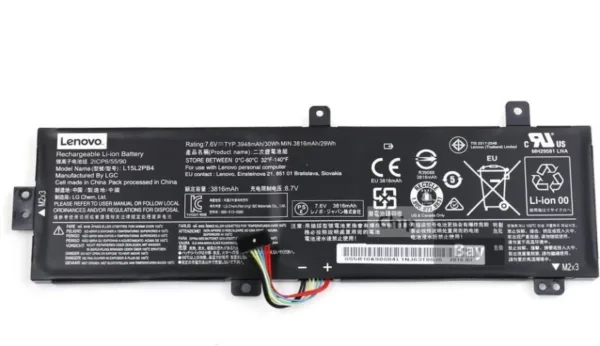 Battery Laptop Lenovo IdeaPad 310 15ISK 310 15ABR 310 15IKB 510 15ISK 510 15IKB L15L2PB4, L15L2PB5 0