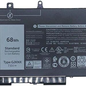 Battery Laptop Dell Latitude GJKNX 5480 5580 5280 5288 5488 5590 5591 5490 5491 5495 E5480 E5580 E5490 Precision 15 3520 3530 Series GD1JP DY9NT 5YHR4 451-BBZG 68Wh 7.6V