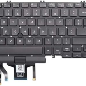 Keyboard Laptop DELL Latitude 5500 5501 2019 Not for Old E5500 or E5550 Precision 3540 3541 2019 US Backlit Pointer MMH7V 0MMH7V 0 1