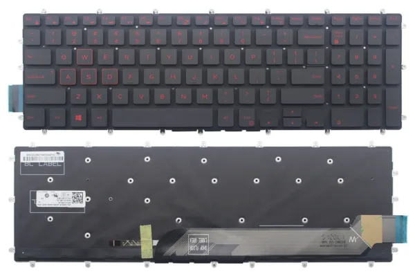 Keyboard Laptop Dell Inspiron 15 5565 5567 17 5765 5767 Red Backlit 03NVJK red