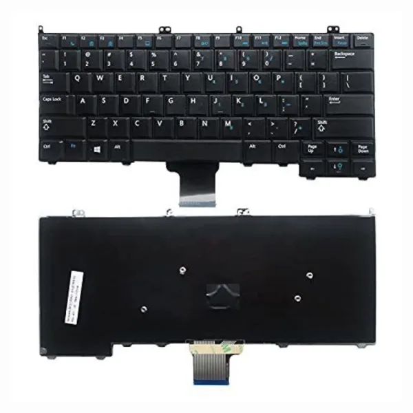 Keyboard Laptop Dell Latitude E7440 E7400 E7420 E7240 NPR1D 0NPR1D 1 2