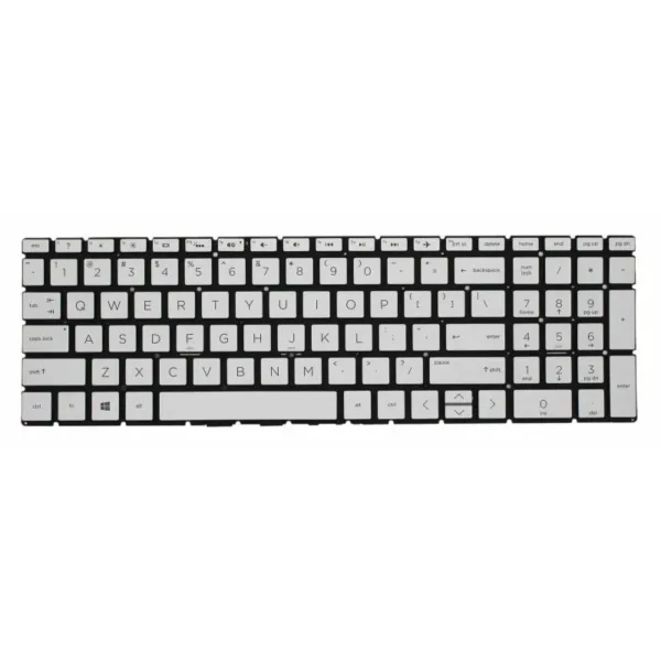 Keyboard Laptop HP 15 CX 15 DA 15 DB 15 DX 15 DK 15 CN 15 CR 15 SC Silver 1 2