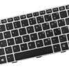 Keyboard Laptop HP EliteBook 810 G1 810 G2 810 G3 Silver Frame Backlit Keyboard 716747 001 1 1
