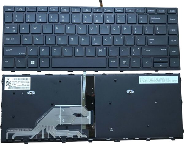 Keyboard Laptop Probook 430 G5 440 G5 445 G5 Black SN6165BL SG 87710 3EA E145614 2 1