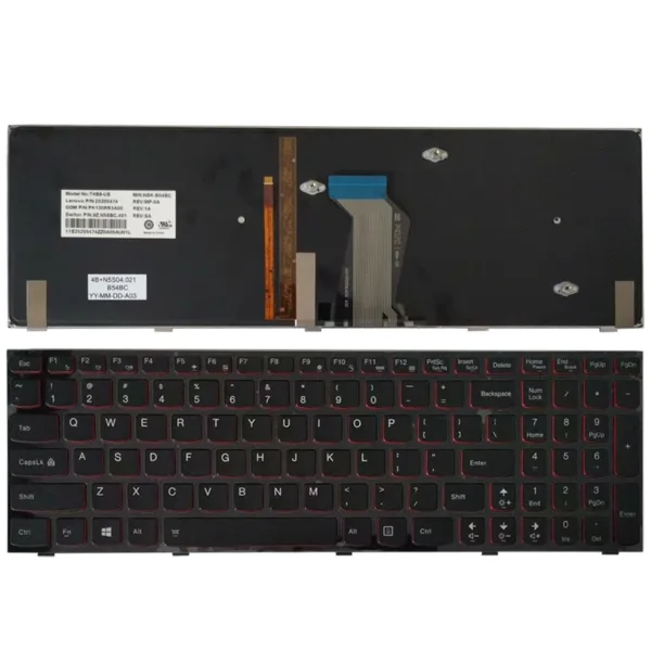 Keyboard Lenovo IdeaPad Y500 Y510 Y500S Y510P Backlit 25205517 25205438 1 1