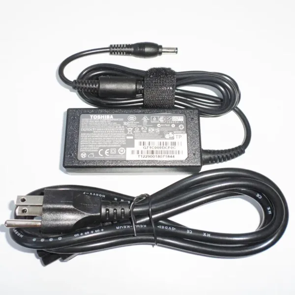 Charger AC Adapter Toshiba 45W P/N PA3822U-1ACA, PA5044U-1ACA, PA5096U-1ACA, PA5177U-1ACA, PA-1450-59, PA3822E-1AC3, PA5044E-1AC3, PA5177U-1AC3