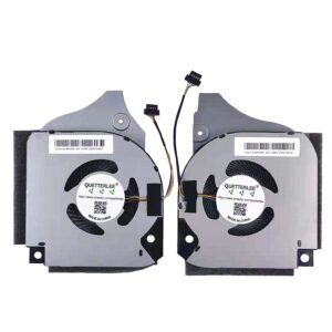 CPU +GPU Cooling Fan Dell G5-5590 G7-7590 G7-7790 G5 5590 G7 7590 7790 P82F Series 006KT2+0C04TH DFSCK221151811 FL1J DFSCK221051821 FM0C 12V 1A