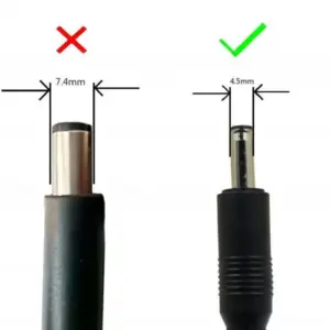 45W AC Power Charger Dell Inspiron 1113 14 15 17 3000 5000 7000 3583 3593 5570 Latitude E5450 XPS 13 45 Watt AC 2 in 1 Computer Adapter 2