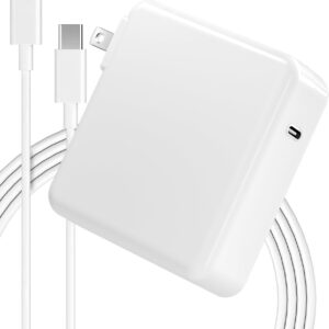 Mac Book Pro Charger - 118W USB C Charger Fast Charger Compatible with USB C Port MacBook pro/Air, ipad Pro, Samsung Galaxy and All USB C Device, Include Charge Cable Electronics