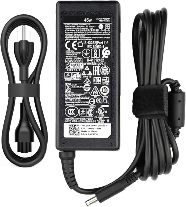 45W AC Power Charger Dell Inspiron 1113 14 15 17 3000 5000 7000 3583 3593 5570 Latitude E5450 XPS 13 45 Watt AC 2 in 1 Computer Adapter 0 webp