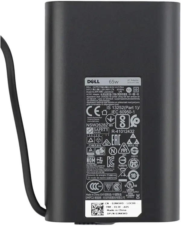 65W AC Power Adapter19 5V 3 34A for Dell Latitude 7480 E5440 E5470 E6540 E7440 E7450 E7250 E6440 E6430 7490 7290 5490 5590 5290 Laptop Charger 1 webp