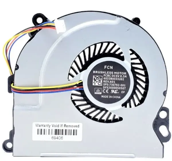 CPU Cooling FAN HP ENVY 15 J 0 1 webp