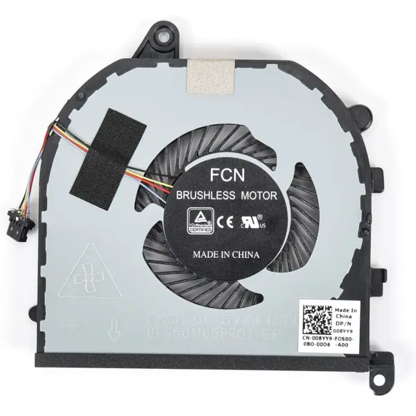 CPU Cooling Fan Dell XPS 7590 Precision 5540 Right V9H8N 0V9H8N 4 webp