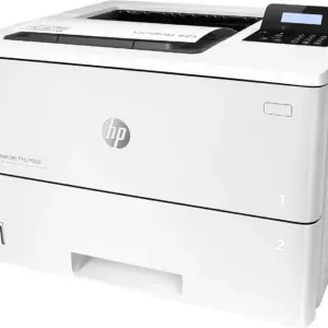 HP LaserJet Pro M501dn Black and White Laser Printer White J8H61A 1 webp