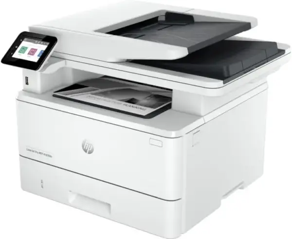 HP LaserJet Pro MFP 4103fdn Printer 2Z628A Print copy scan fax white 1 webp