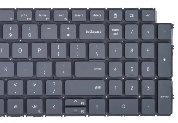 Keyboard Dell Vostro 3510 3515 3520 3525 3530 3535 5510 5515 5620 5625 5630 5635 7510 7620 0YV32R Backlit 2 webp