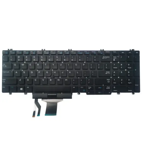 Keyboard Laptop DELL Dell Latitude 5500 5501 5510 5511 Precision 3500 3501 3540 Pointer without Backlit 1 webp