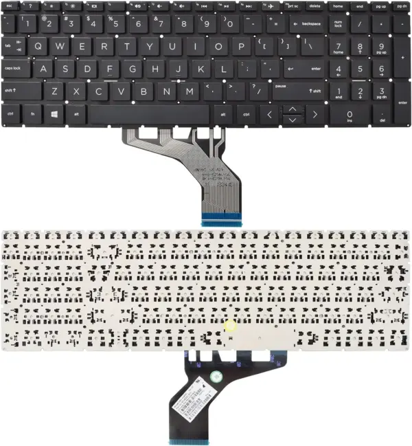 Keyboard Laptop HP 15 DA 15 DB 15 DX 15 DK 15 CX 15 CN 15 CR 15 SC No Backlit TPN C136 C135 0 1 webp