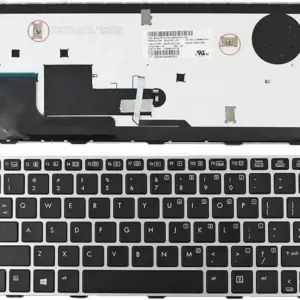 Keyboard Laptop HP EliteBook 810 G1 810 G2 810 G3 Silver Frame Backlit Keyboard 716747 001 0 1 webp