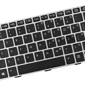 Keyboard Laptop HP EliteBook 810 G1 810 G2 810 G3 Silver Frame Backlit Keyboard 716747 001 1 1 webp