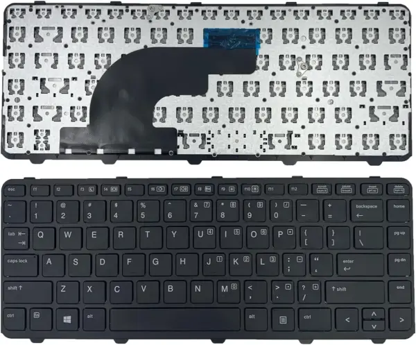 Keyboard Laptop HP PROBOOK 640 G1 645 G1 Black US Layout 738688 001 736653 001 2 1 webp