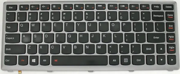 Keyboard Laptop Lenovo Ideapad Z400 P400 Z400N PK130SW2B00 9Z N7GBC U01 25210667 MP 12J33USJ6861 0 1 webp