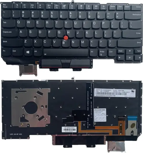 Keyboard Lenovo Thinkpad X1 Carbon X1C Gen 5th 6th 2017 2018 01ER623 0 1 webp