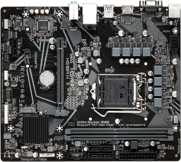 Motherboard PC GIGABYTE H510M H 1 webp