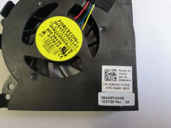 New Cooler Fan For DELL Vostro 1220 P03S V1220 DFS451305M10T 0F8Q100009 3BAM3FAWI00 CN 0D844N D844N 2 1 webp