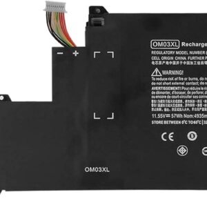 LAPTOP BATTERY OM03XL HSTNN-IB7O 863167-171 with HP EliteBook x360 1030 G2 1GY31PA Series Notebook OM03 HSN-I04C 863280-855 11.55V 57Wh  4935mAh 3-Cell 